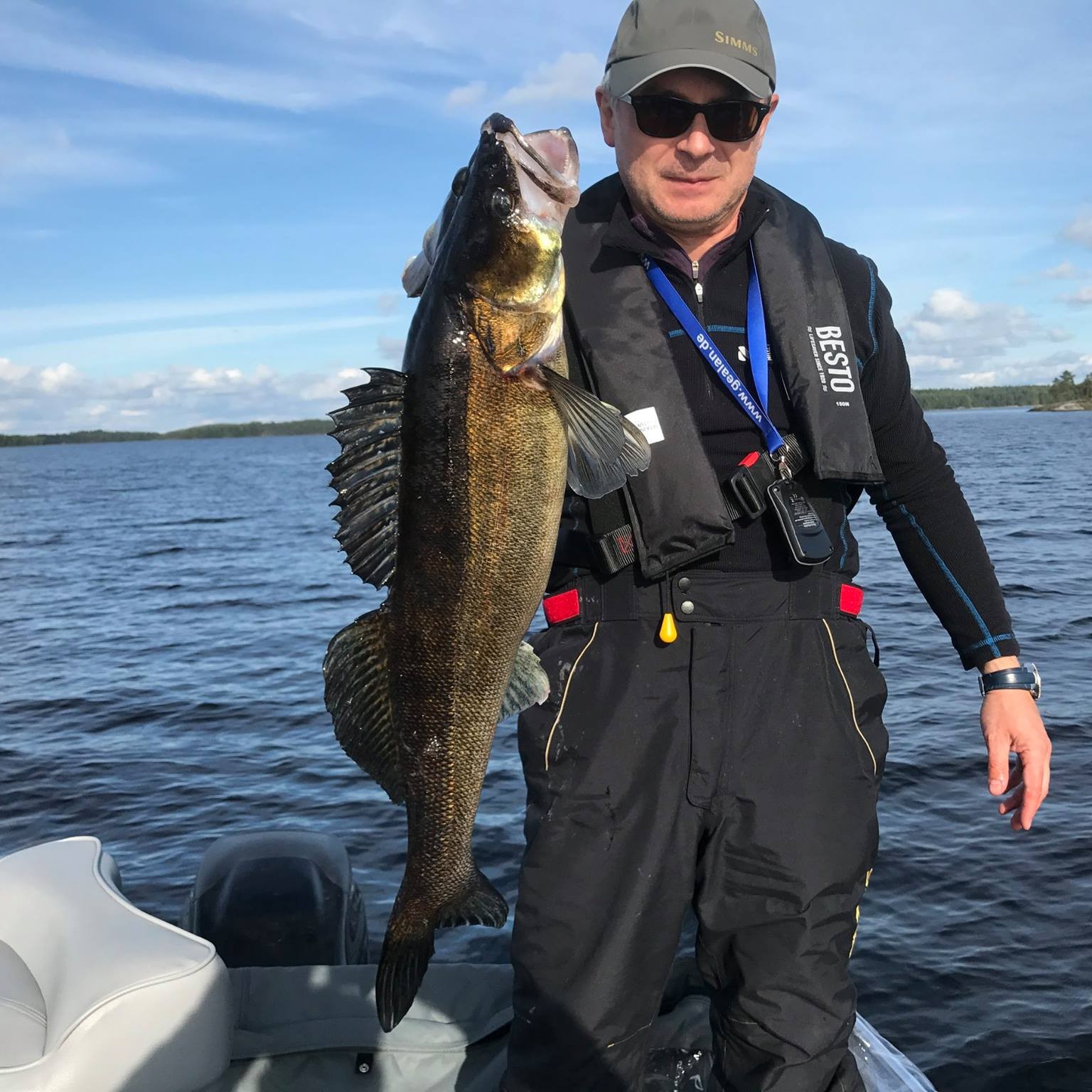 Zander fishing in Finland