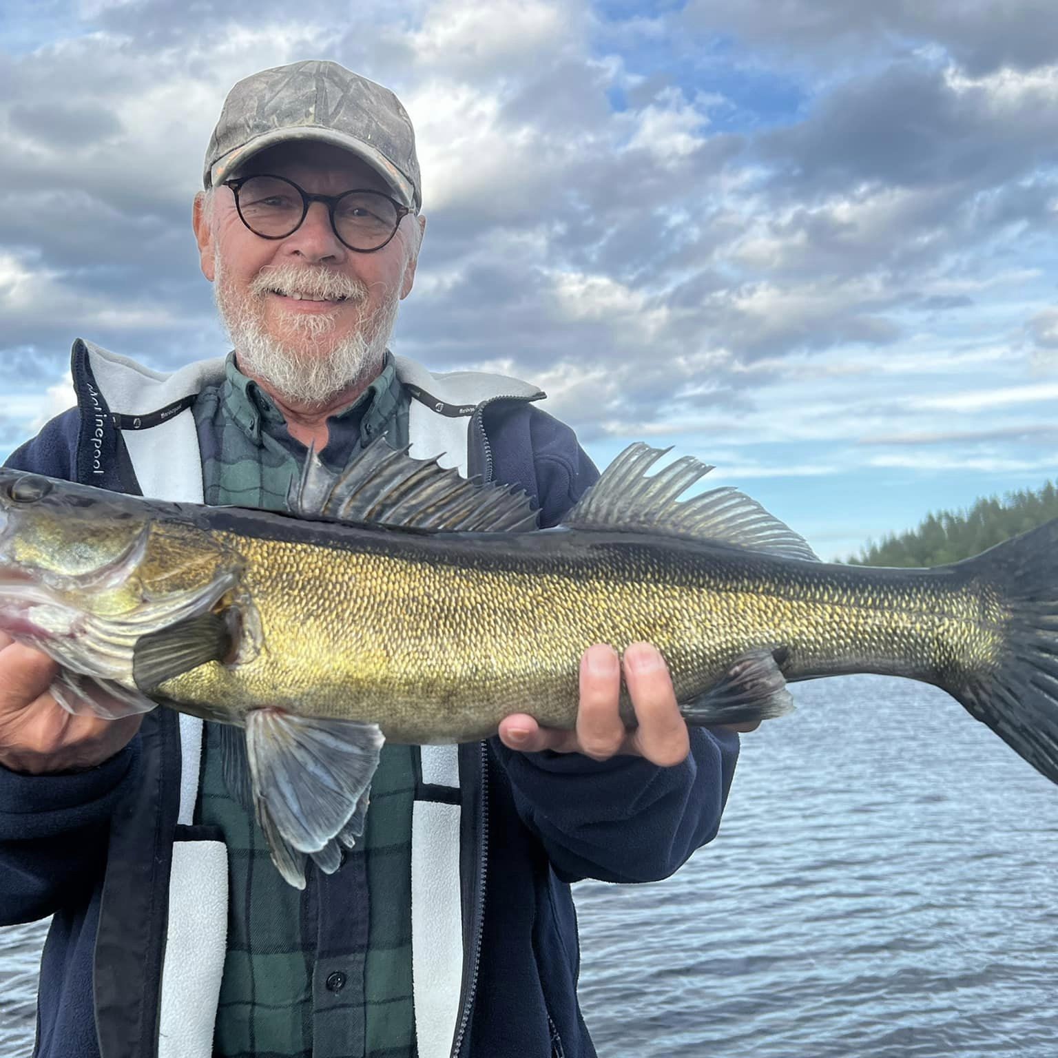 Zander fishing in Finland