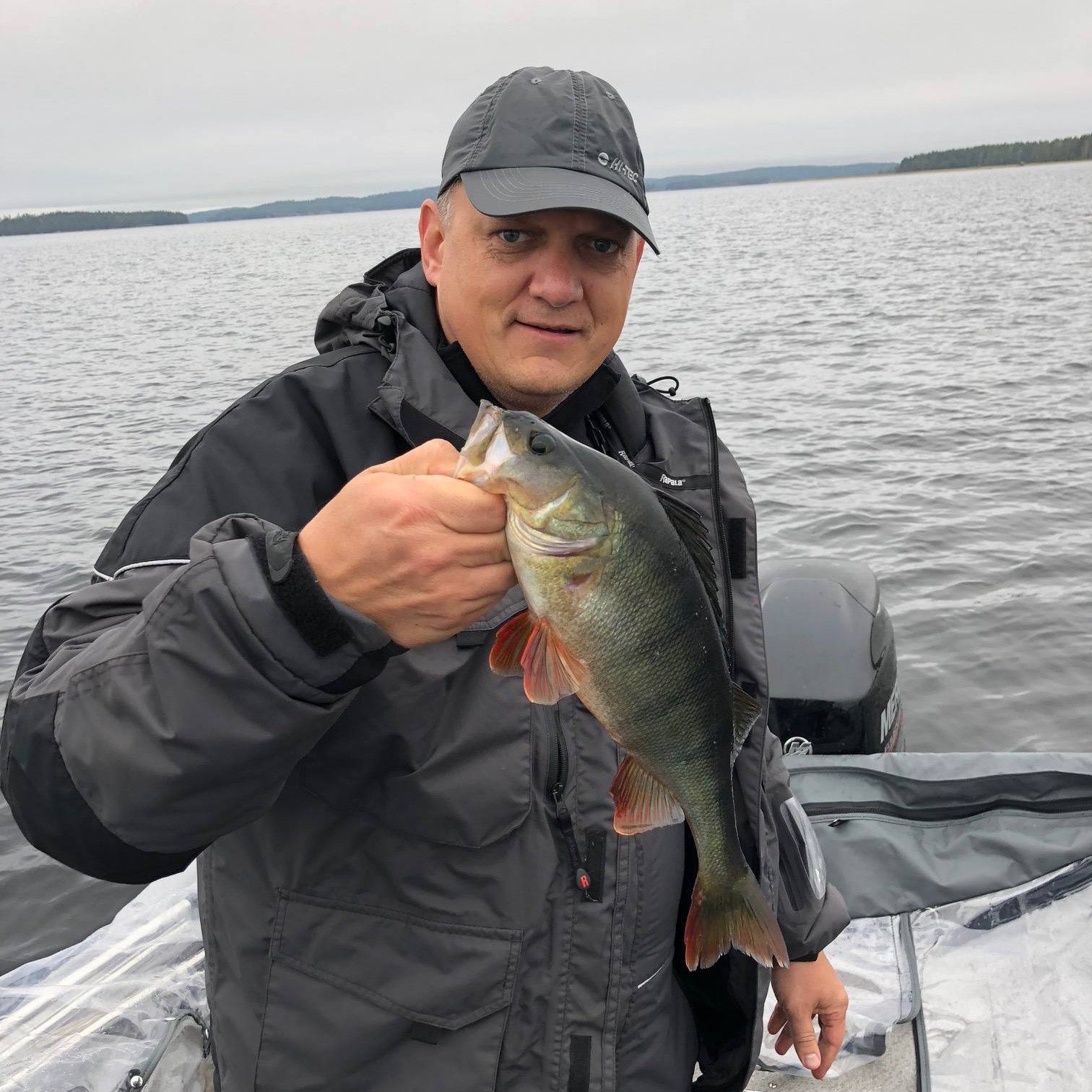 Perch fishing in Finland