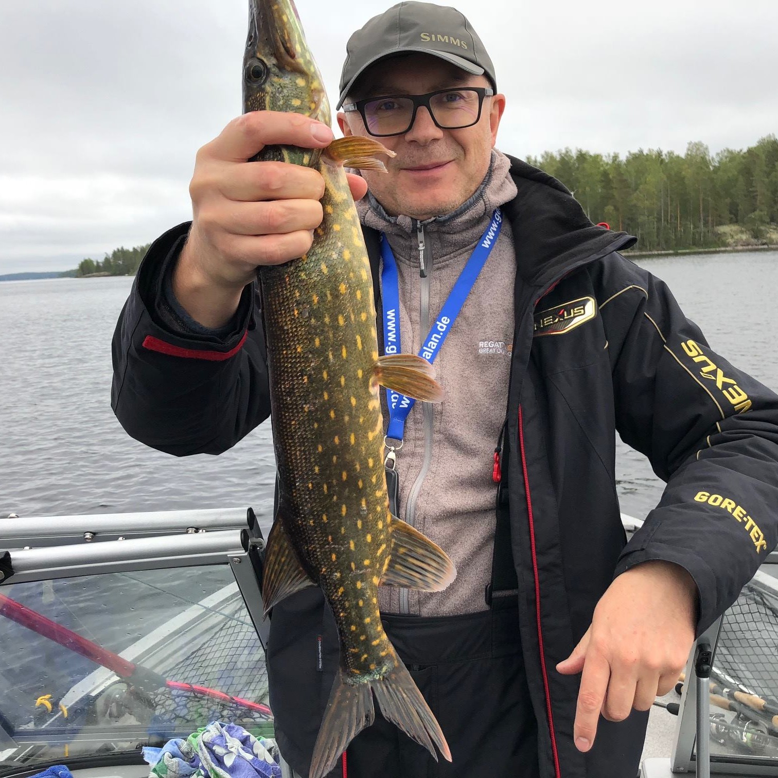 Pike fishing in Puumala