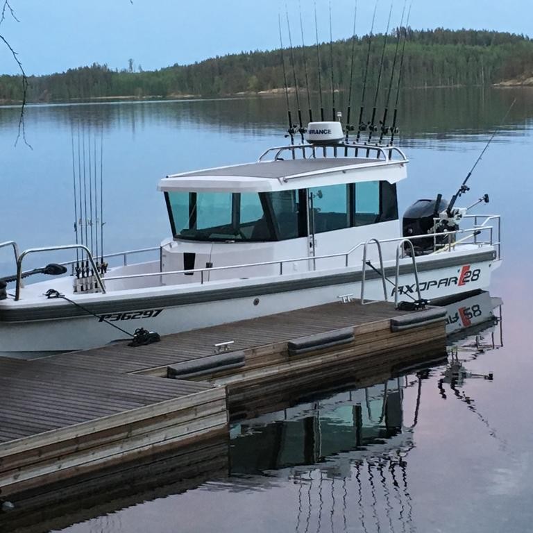 Fishing boat in Finland